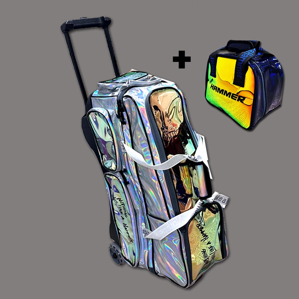 햄머3볼 빅 볼링가방 홀로그램 3볼롤러백 +원볼백 증정 185,000원