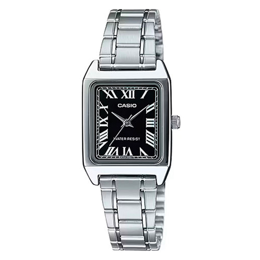 카시오 여성용 사각 아날로그 메탈 손목시계 LTP-V007 + 배터리교환권 세트 32,000원