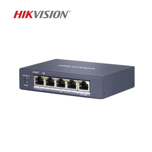 하이크비전 HIKVISION DS-3E0505HP-E 기가비트 POE 4포트 UP 1포트 POE 스위치허브, 1개 56,000원