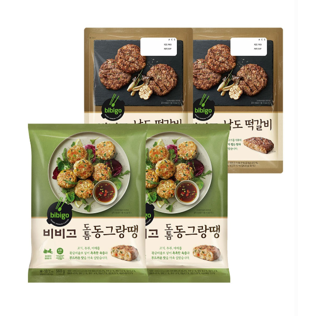 비비고 도톰동그랑땡 560g 2개 남도떡갈비 450g 2개 31,840원