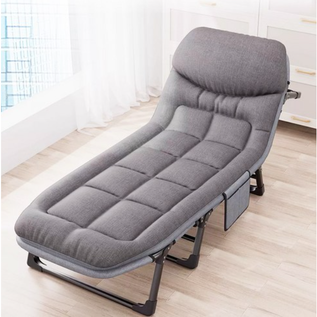 무설치 낮잠 접이식침대 6단계 조정 대형 휴대용 야전침대 소음 없고 접이식 싱글침대 34,900원