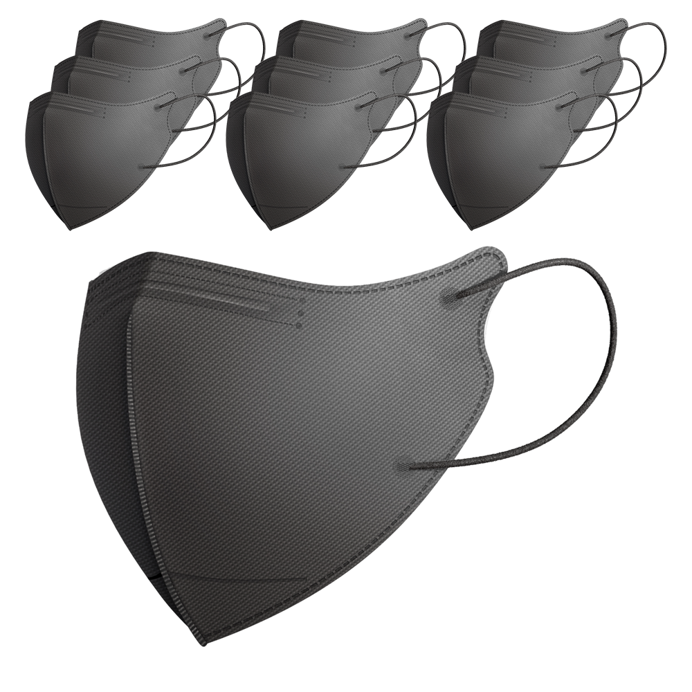 키리아마스크 새부리형 컬러 마스크 중형 KF94, 10개입, 10개, 블랙 15,900원