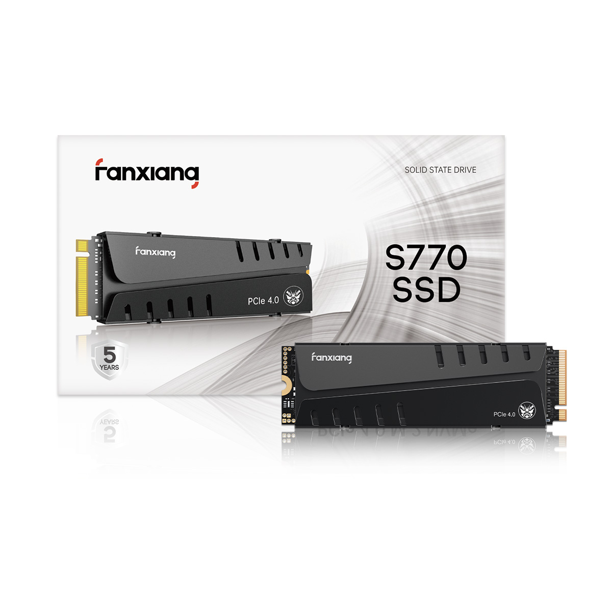 fanxiang M.2 ps5 ssd 히트싱크 NVMe방열판 7400MB/s 298,000원