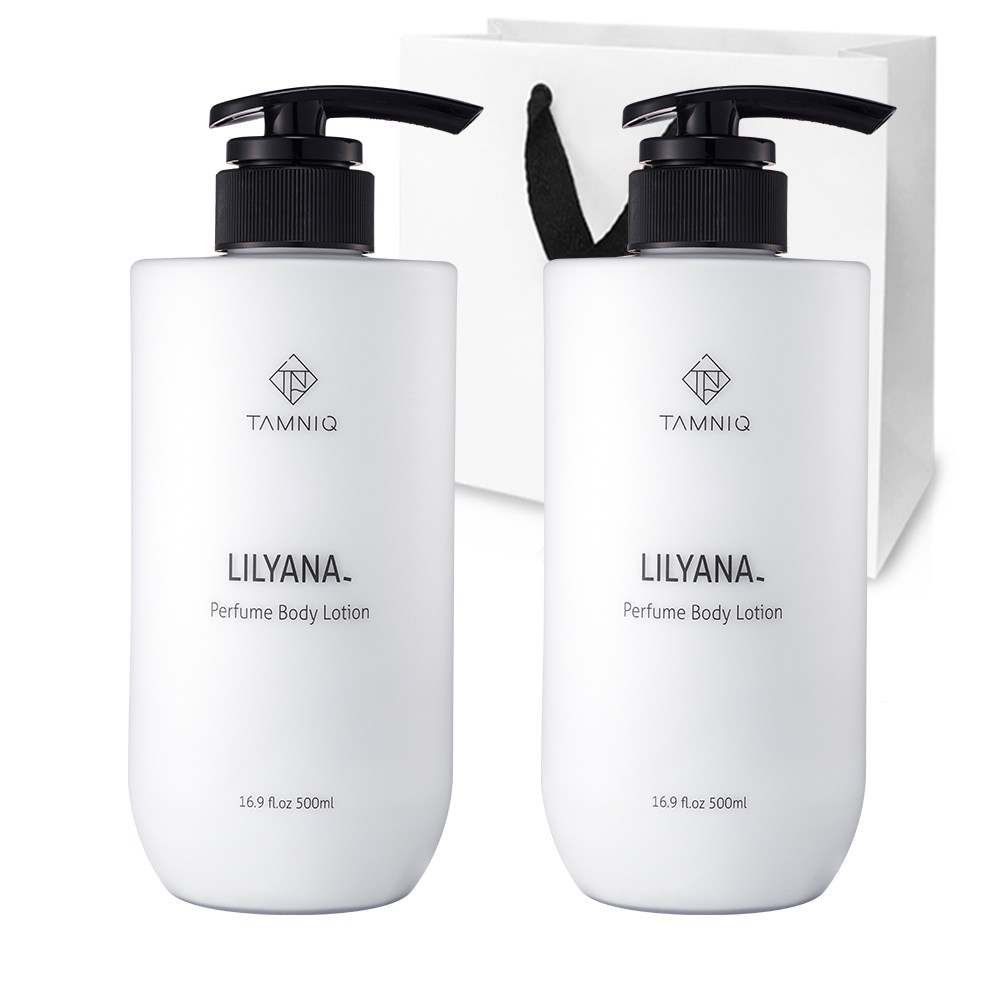 탐니크 퍼퓸 고보습 바디로션 릴리아나 2종세트 ( 쇼핑백 증정 ) 72,000원