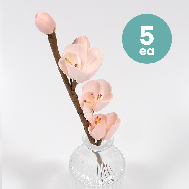 벚꽃가지 핑크 5개 디퓨저 리드 플라워 스틱 10,500원