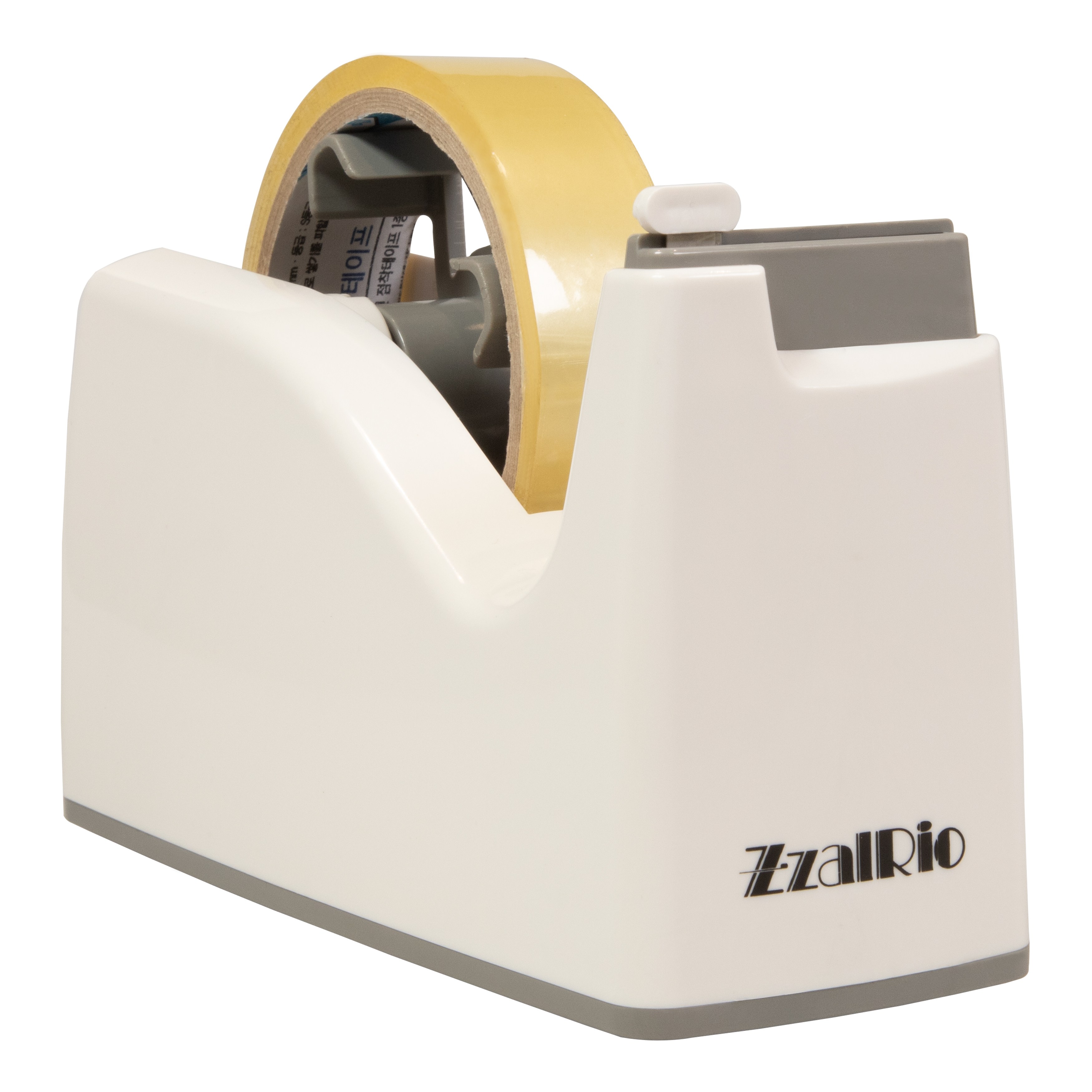 잘잘리오 홈앤오피스 테이프 디스펜서 맘편한 자동 안전 커터기, 화이트, 1개 16,500원