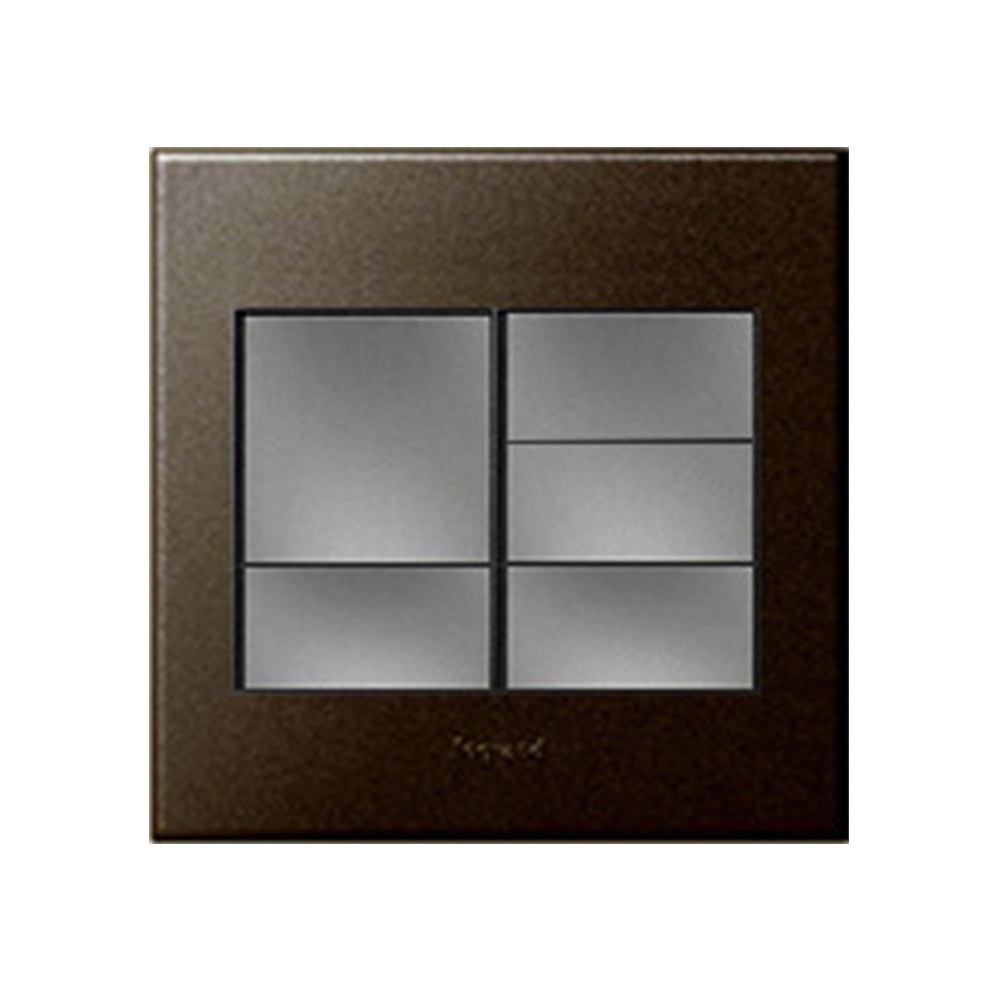 아테오 다크 브론즈 5구 스위치 사각 2모듈+1모듈 국내형 106,510원
