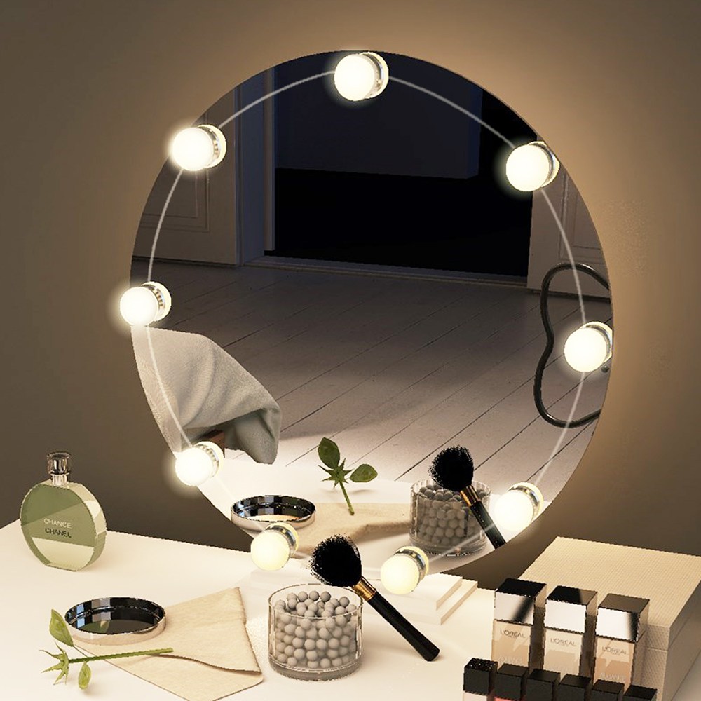 비상 화장대 조명 메이크업 파우더룸 미러라이트 전구 LED 램프 10구 9,900원