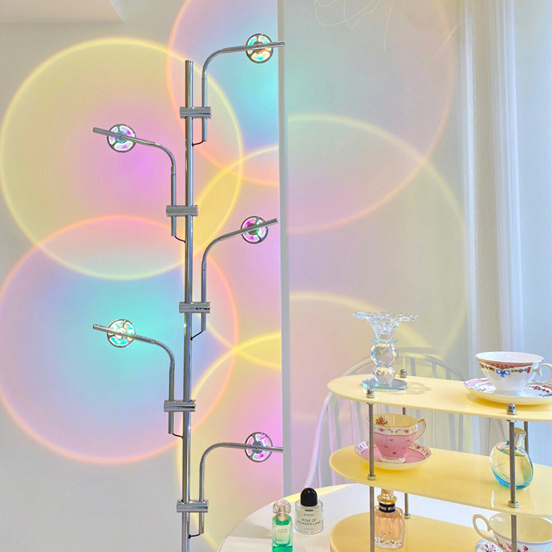 루카스 미드센추리 거실 선셋인테리어 장스탠드 조명, 1개, 레인보우 65,000원