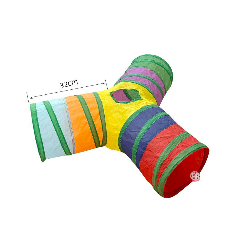 Hengcang 새로운 펫 고양이 장난감 무지개 고양이 터널 펫 트랙 14,250원