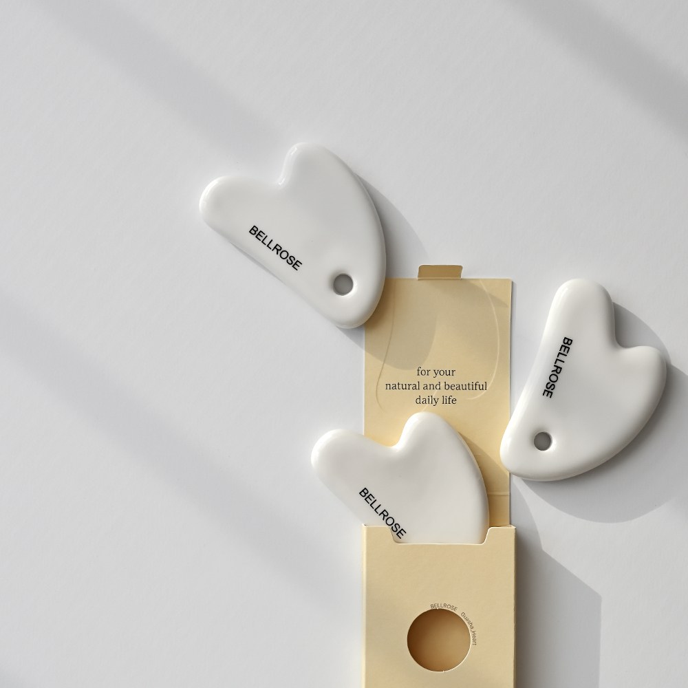 벨로즈 세라믹 괄사 얼굴 두피 바디 도자기 마사지 마사지기 도구, 1개 20,000원