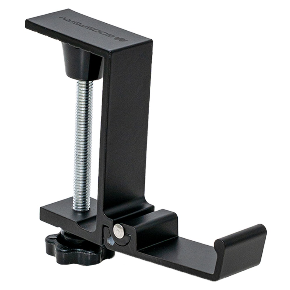 구스페리 무타공 메탈 접이식 책상 헤드셋 가방걸이, 블랙, 1개, 단일상품 6,400원