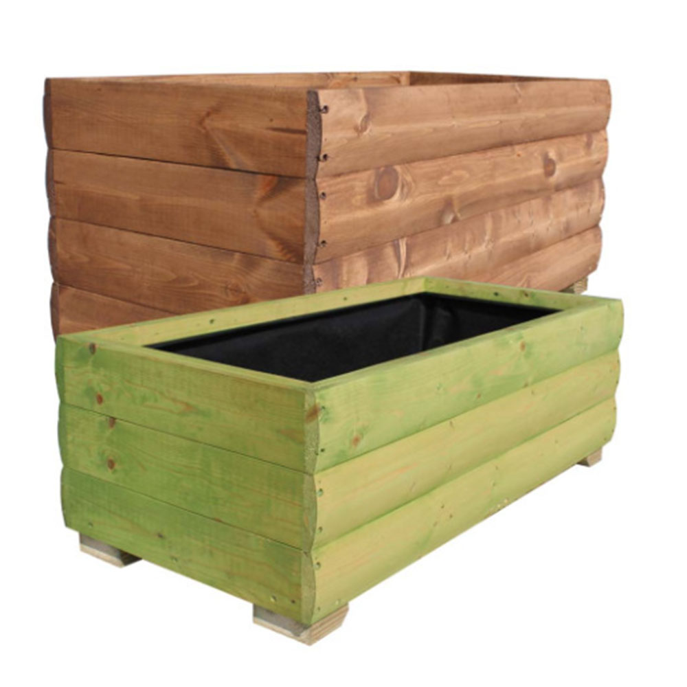 포그미 방부목 도로화분 텃밭화분 대형 플랜트박스 옥상 테라스 주차장 직사각 1500 230,000원