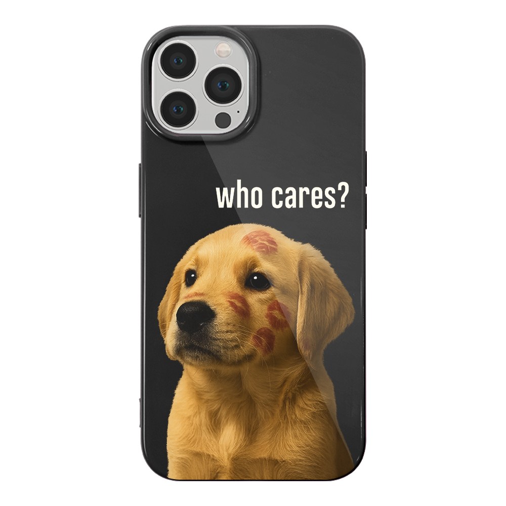 셀론스타 HGD34 뽀뽀자국 강아지 스마일 블랙 푸딩 젤리 아이폰 케이스 7,900원