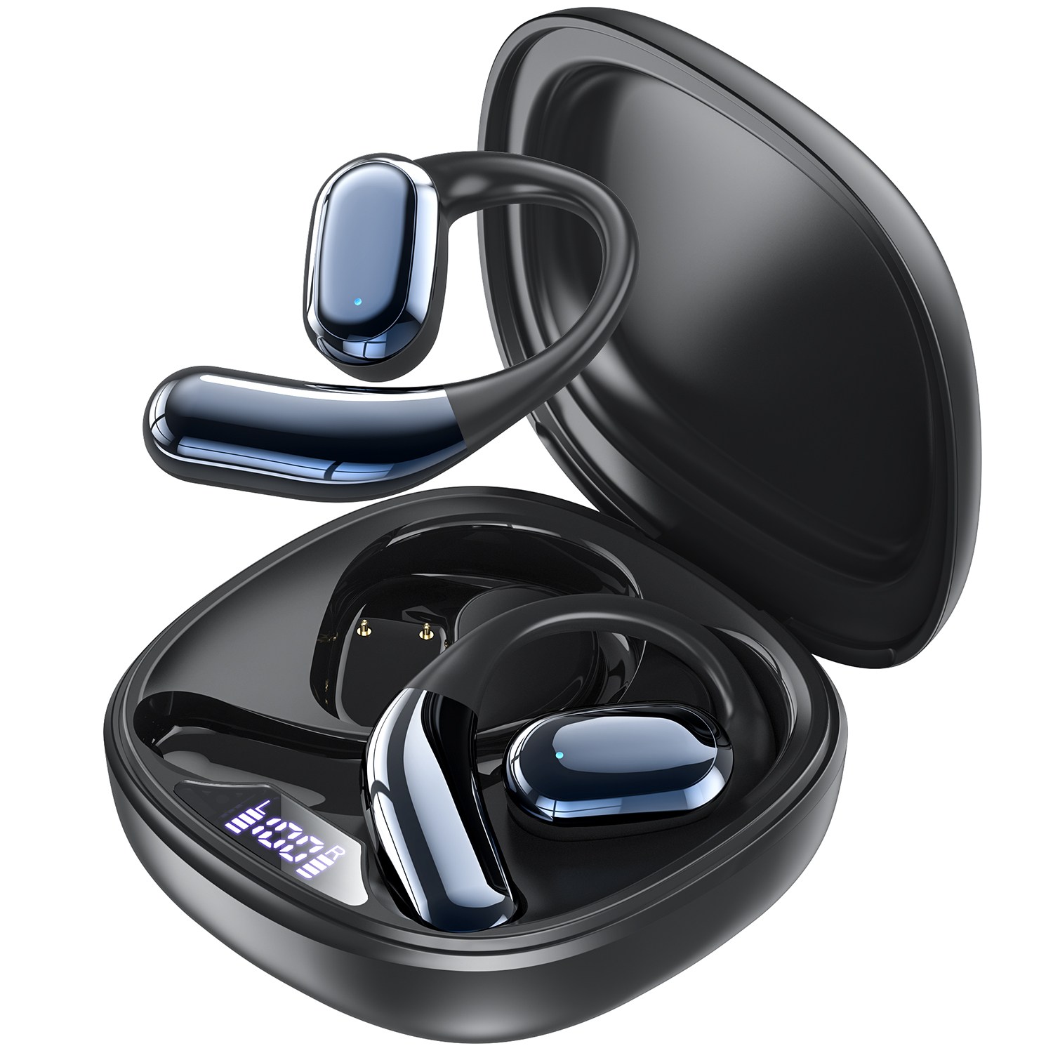 OMIIYA 귀걸이형 노이즈캔슬링 무선 블루투스 이어폰 오픈형 고음질 23,900원