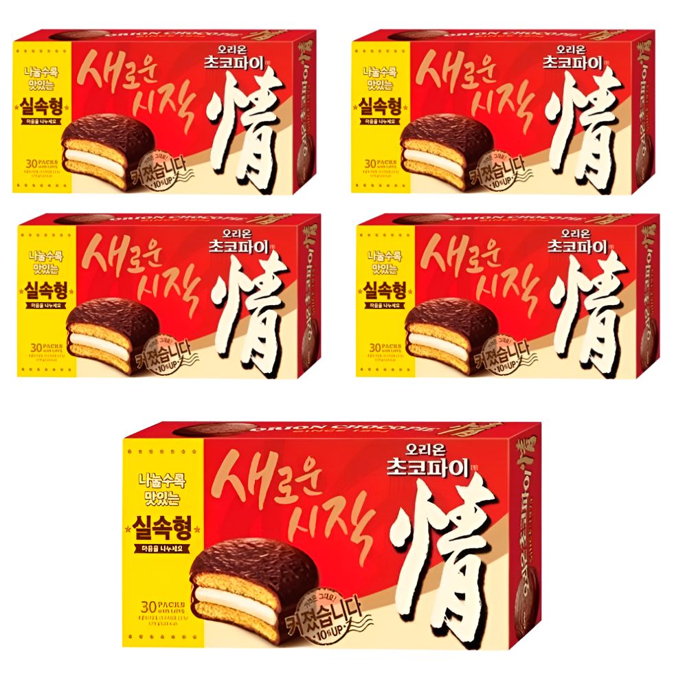 오리온 초코파이, 1.17kg, 5개 60,500원