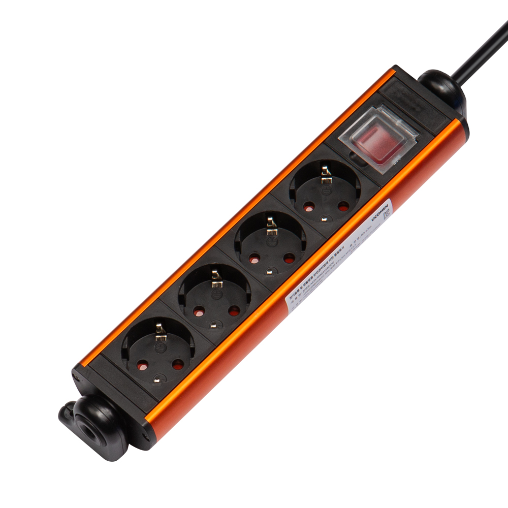 고용량 알루미늄 라운드 멀티탭 4000W 에어컨 냉장고 멀티콘센트 거치대 파워탭 4구 1.5m 3m 22,880원