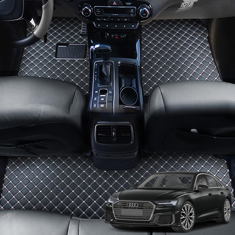 아우디 A6 C8바디 19년~현재 자동차 매트 카매트 퀼팅 가죽 1열 2열 플로어 호환매트 47,800원