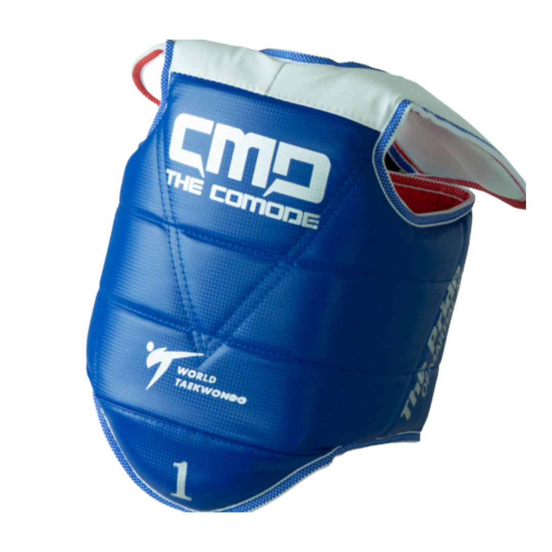 태권도 호구 가슴 보호대 몸통 보호구 합기도 특공무술 겨루기 청색 홍색 양면 CMD 더코모드, 양면호구 4호(L), 1개 33,900원