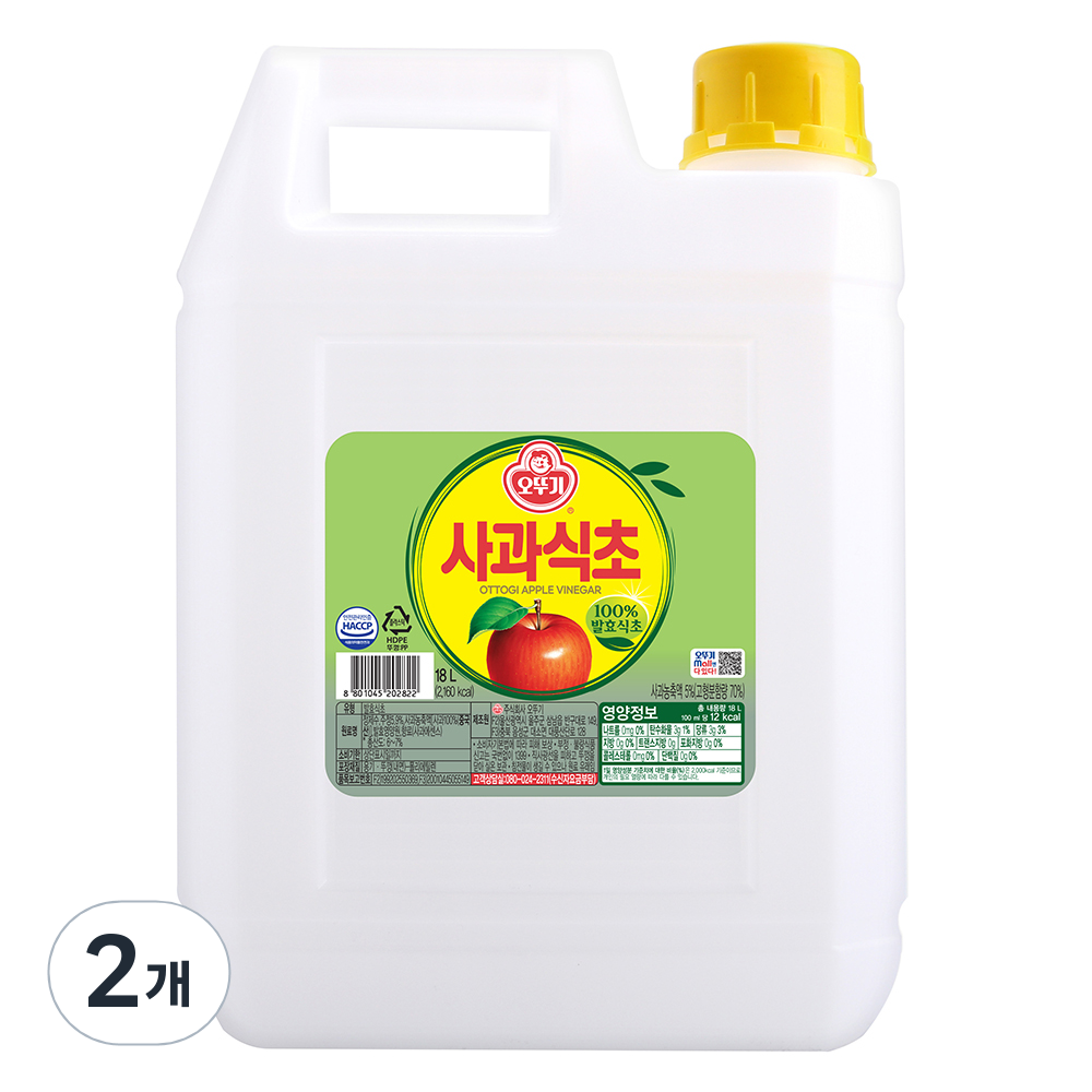 오뚜기 사과식초 34,760원