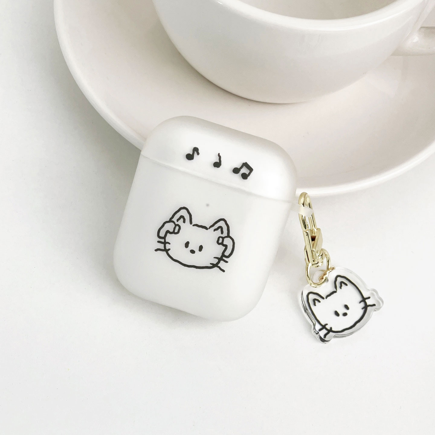 귀여운 키치 고양이 냥이 에어팟 갤럭시 버즈 케이스 12,800원