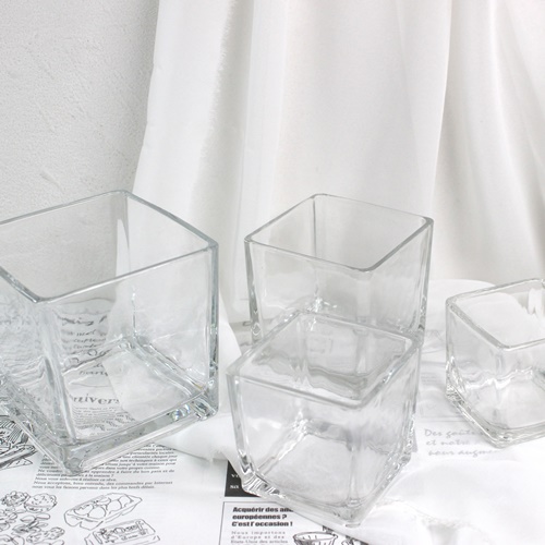 캔들,양초유리용기 - 사각 (소,중,대,특대), 1개 4,840원