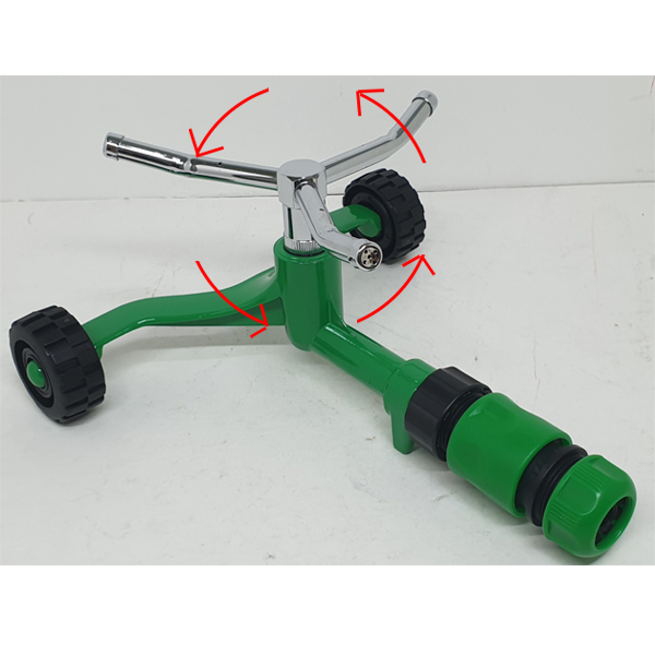 리볼빙 정원물분사기 스프린클러 스프링쿨러 회전형고급 마당물주기 잔디물분무기 28,000원