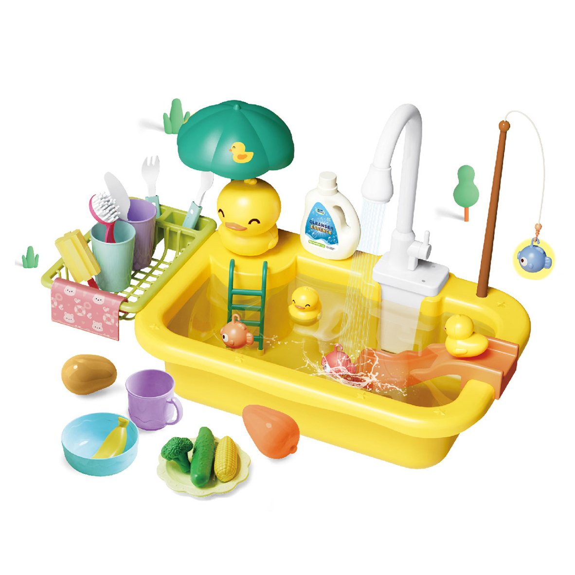 키즈팡팡 물이 나오는 싱크대 주방놀이 20,340원