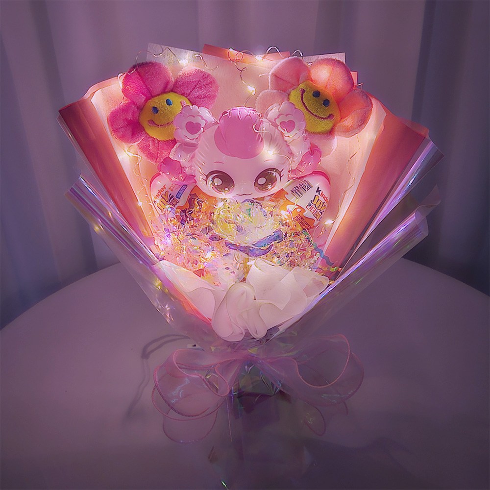 티니핑 홀로그램 LED 킨더조이 인형꽃다발 21,800원