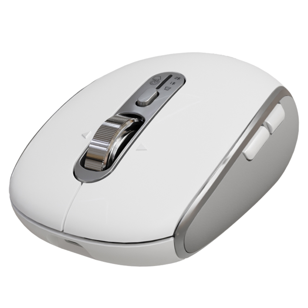 아이리버 GT100 항균처리 충전 스마트 스크롤 무한 휠 멀티페어링 블루투스 컴팩트 무소음 무선 마우스, 화이트, 단일상품 32,900원