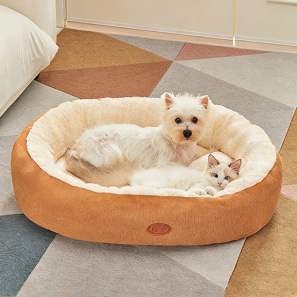 아미토 사계절 푹신푹신 반려동물 고양이 강아지 방석, 1개, 브라운 13,900원