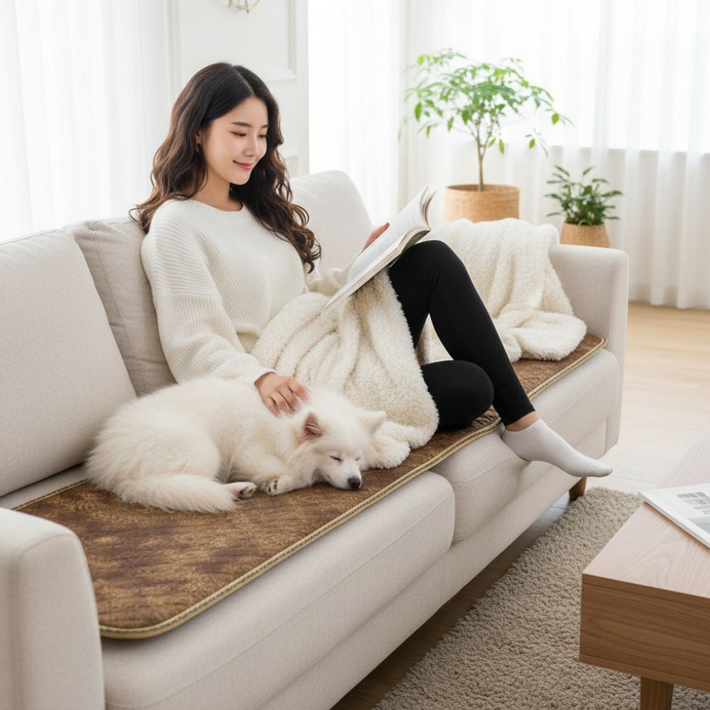 3H한일온열기 탄소 그래핀 EMF 퀼팅 3인 4인 병원용 미니 전기방석 쇼파 온열 싱글 매트 장판 요 55,400원