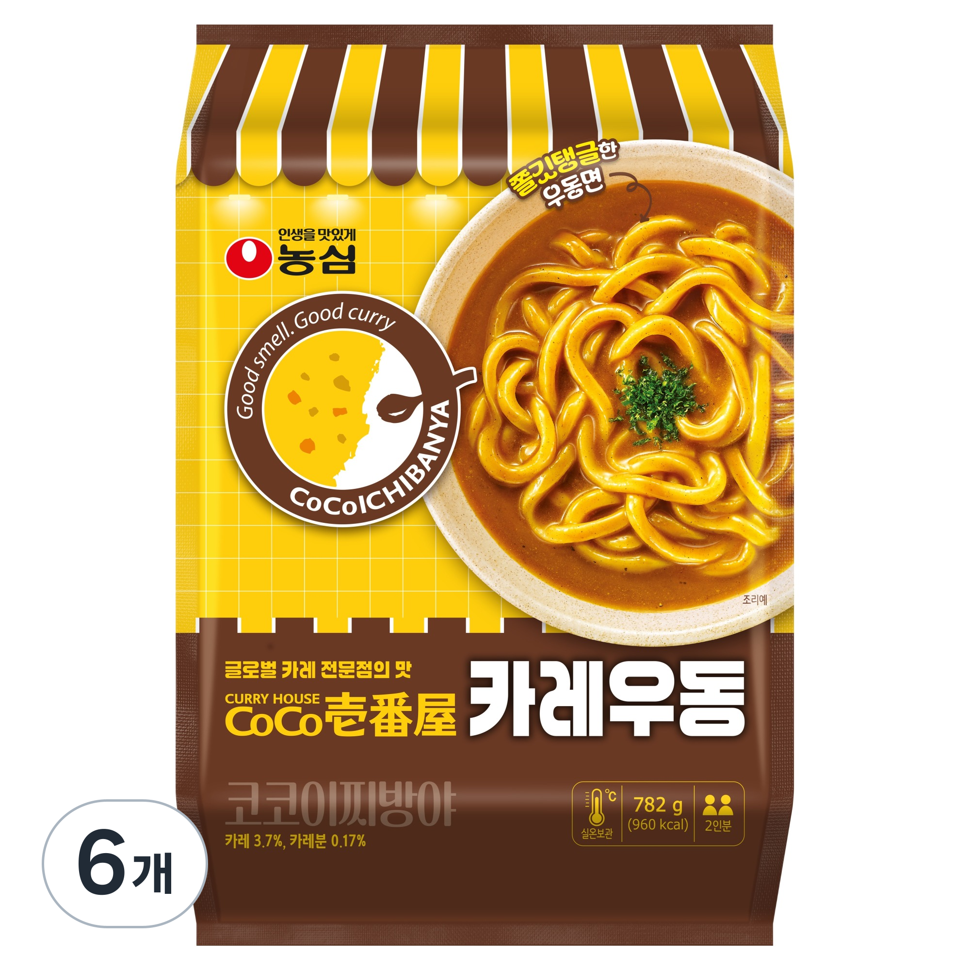 농심 코코이찌방야 카레우동 2인분 39,800원