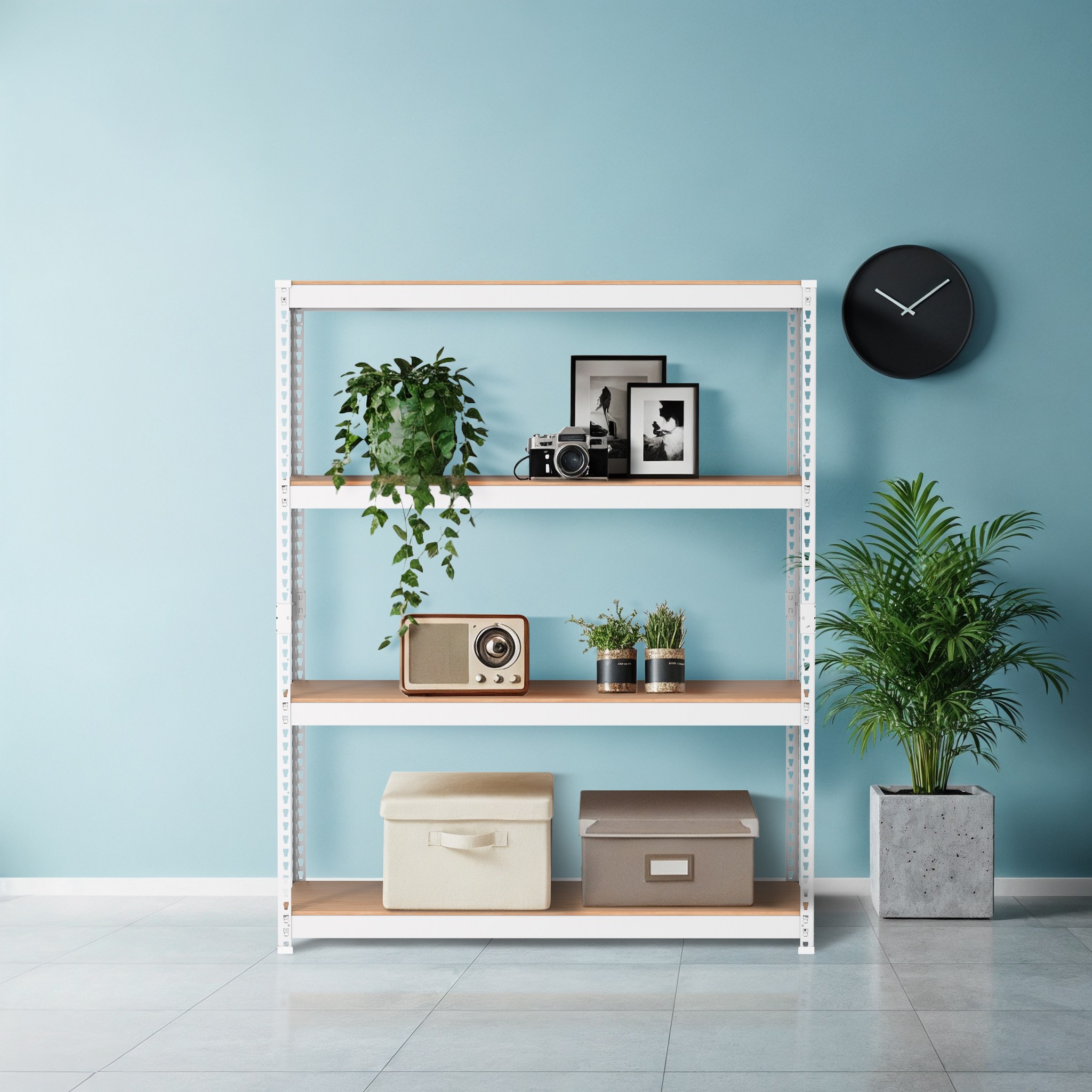 스피드랙 브이 2 스탠드 선반 4단 1000 x 500 x 1500 mm 111,880원