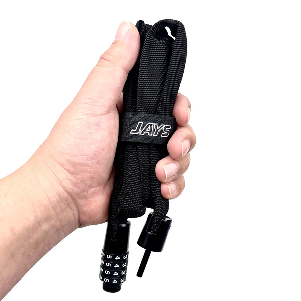 제이스 섬유 와이어락 자전거 자물쇠 1000mm 14,010원