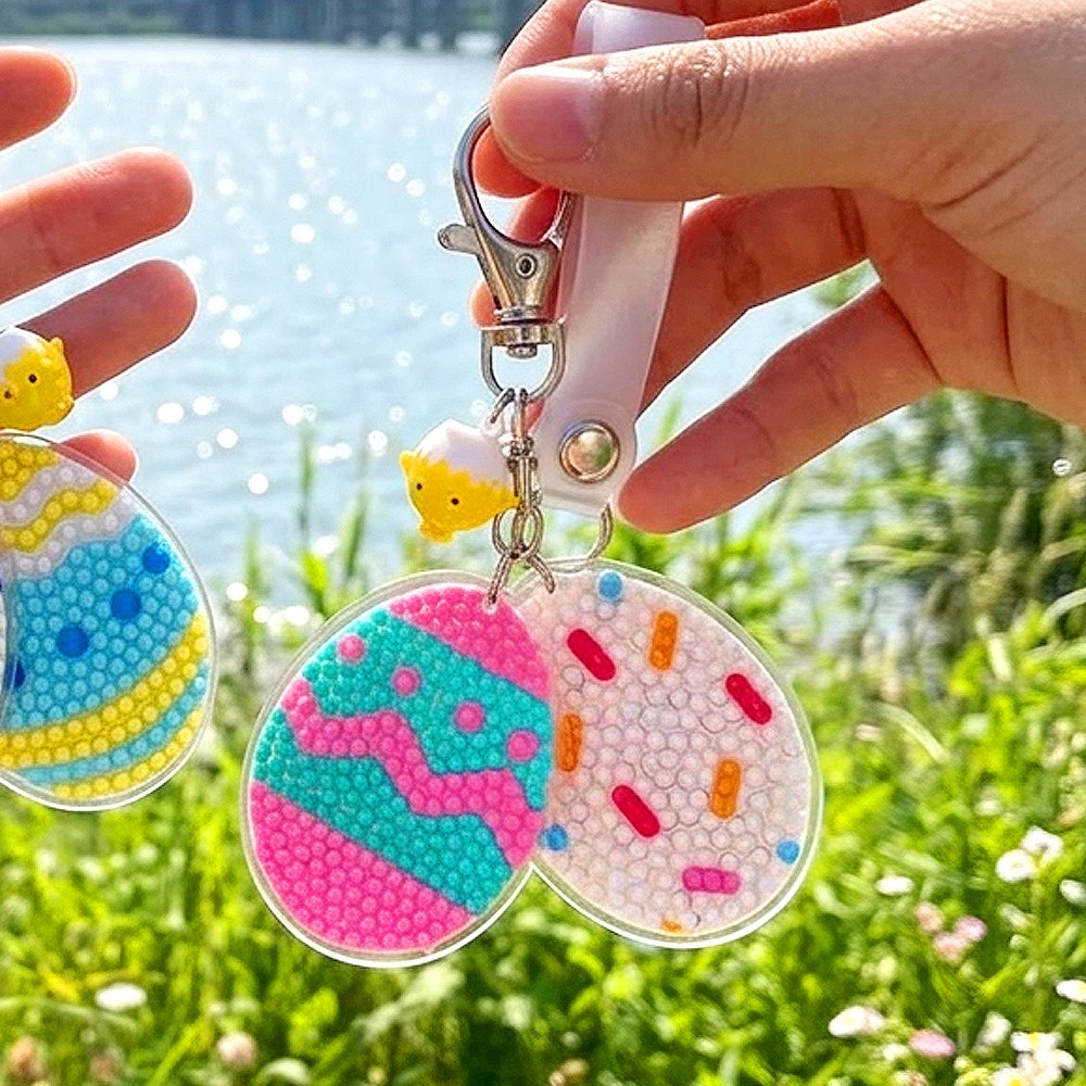 부활절 행사 계란 키링 만들기 선물 달걀 성경학교 diy 키트 2번도안, 2번 4,200원