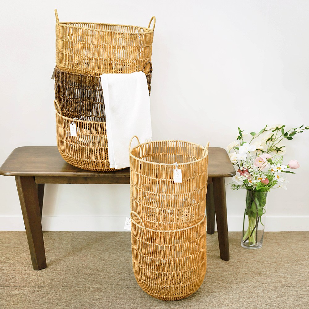 아둥놀이터 라탄 빨래바구니 빨래통 세탁바구니 햄퍼 26,500원