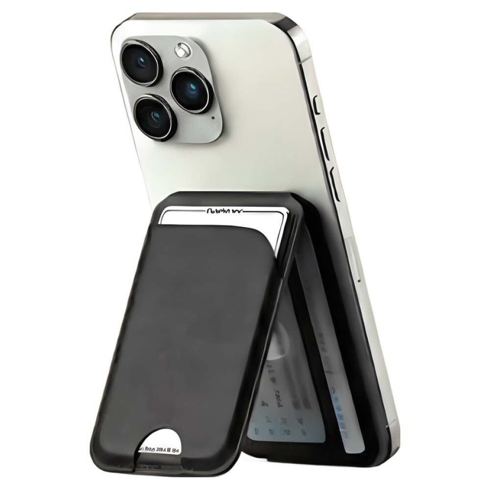 아우리온 강력자석 각도조절 스탠드 4장수납 맥세이프 카드지갑, 1개, 블랙 22,200원