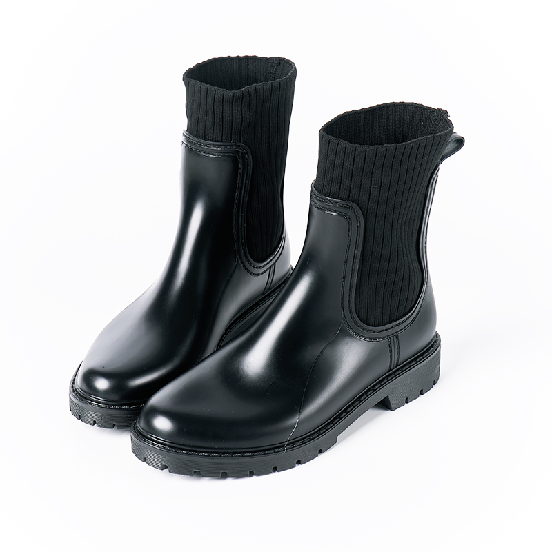 일상가 프리미엄라인 발목이편한 여성 미들 숏 패션 심플 레인부츠 첼시 장화 24,900원