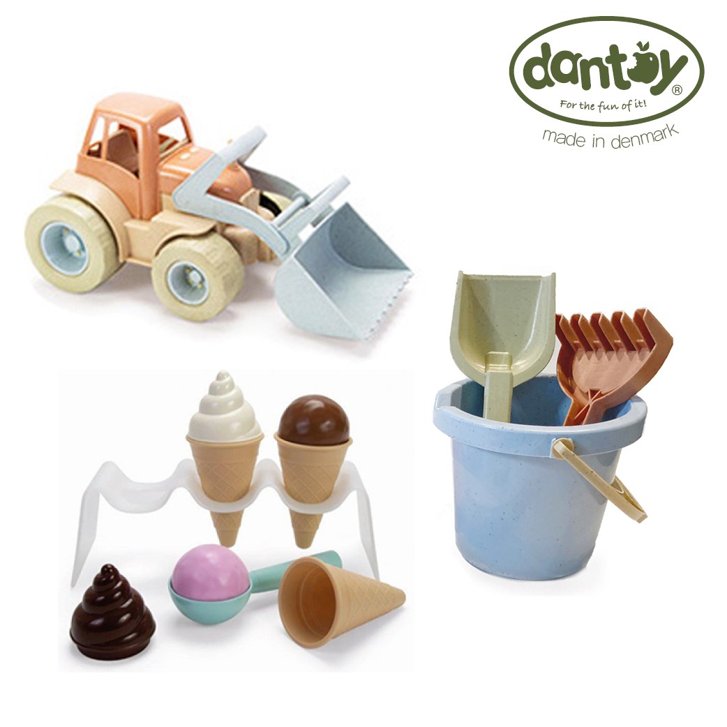댄토이 바이오 삽과 갈퀴 트랙터 모래놀이 세트 49,000원