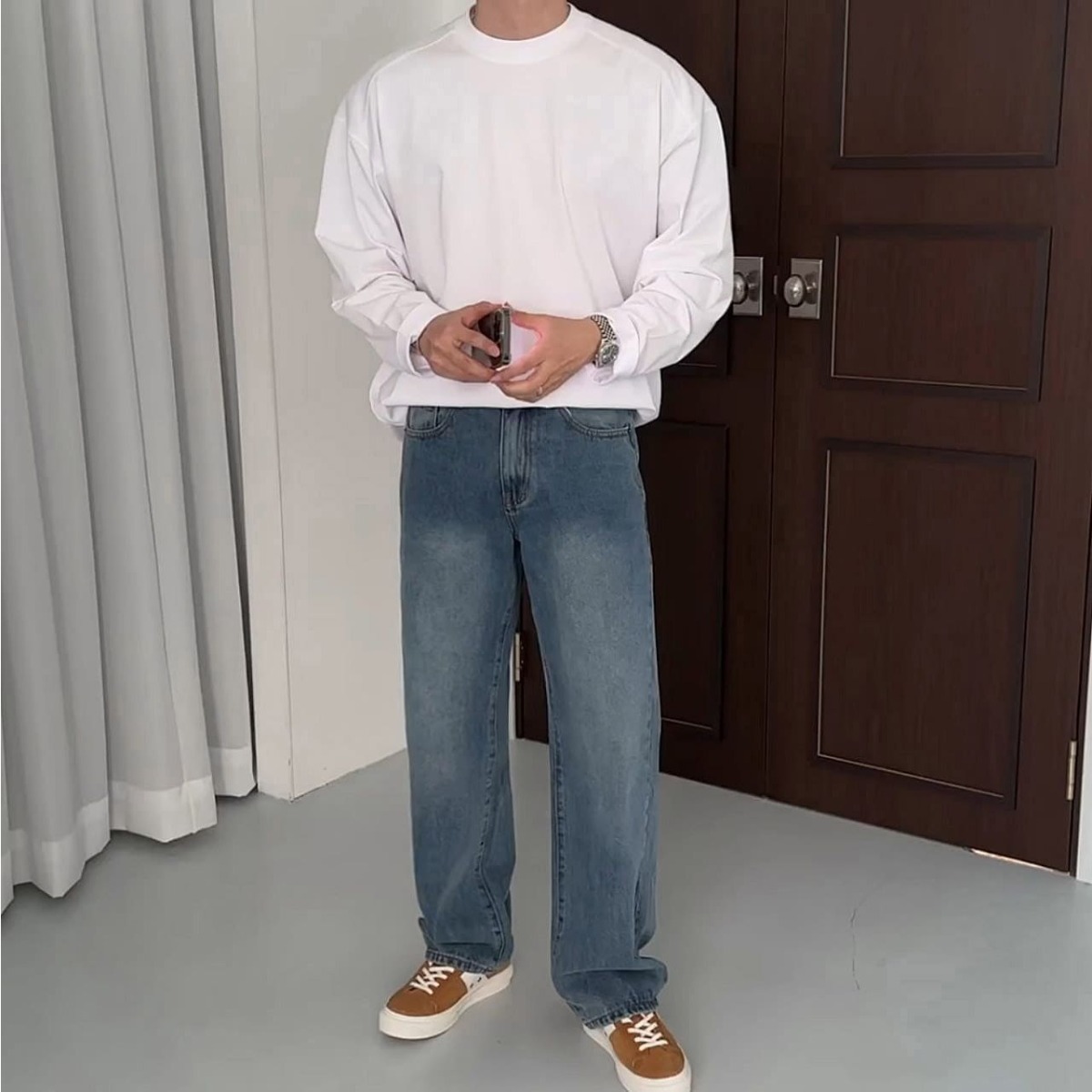 [뒷밴딩ver] 치트키 MADE 타이퍼 5컬러 워싱 데일리 사계절 세미와이드 데님 32,900원