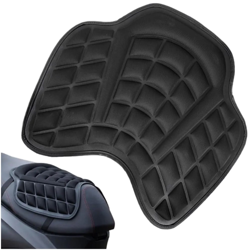 알테쉬 오토바이 스쿠터 범용 에어쿠션 방석 사계절 통풍 쿨시트 통증 완화, 1개, 블랙 8,800원