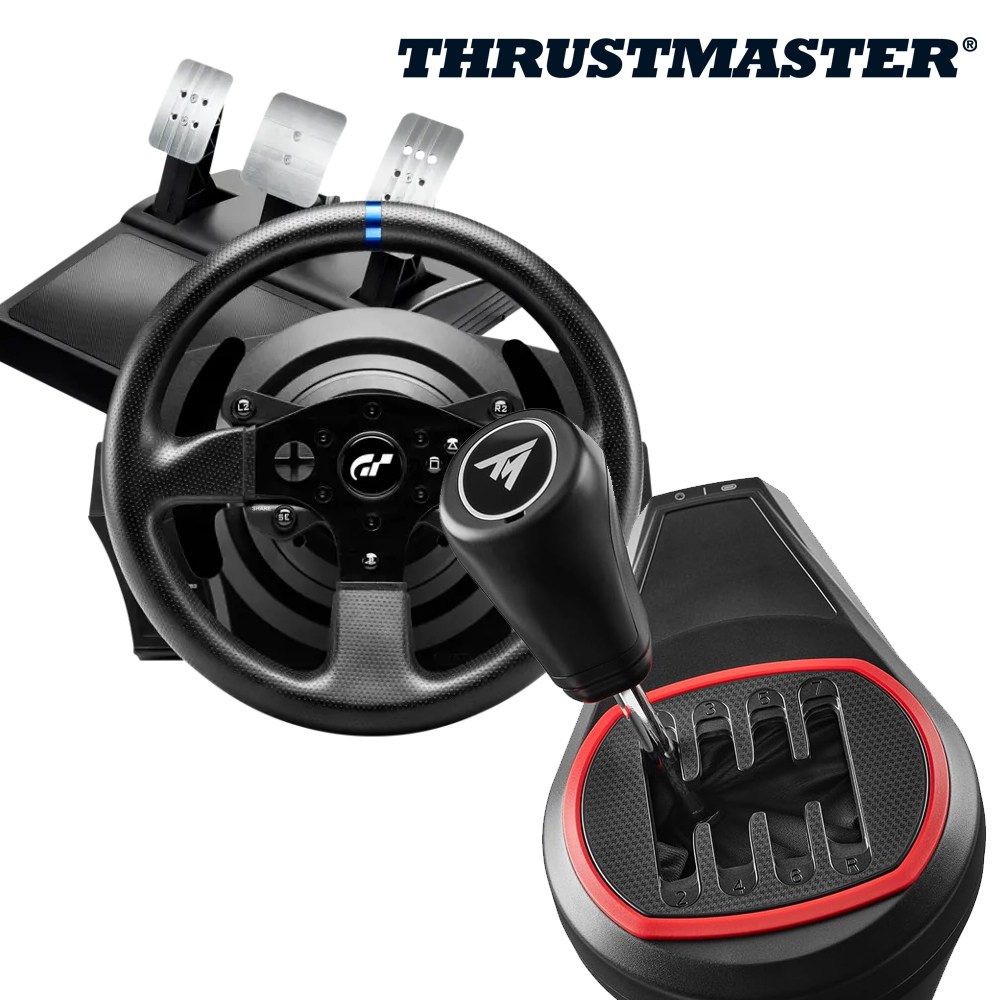 트러스트마스터 T300RS 레이싱휠 TH8S 쉬프터 세트 (3패달포함/플스&PC 호환/공식수입정품) 598,000원