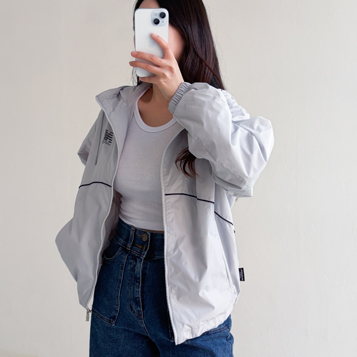 뉴발란스 바람막이 남녀공용 런닝 자켓 NKNAD32823 123,000원