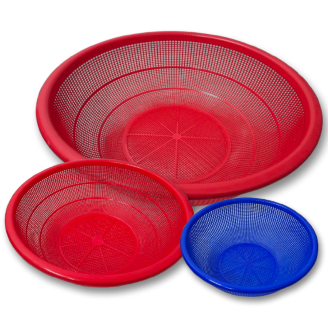 나코 플라스틱 소쿠리 원형 채반 김장 광주리 타공 채반 업소용 식당 야채 채소 바구니, 1개, 빨간색, 현재가 5,200원