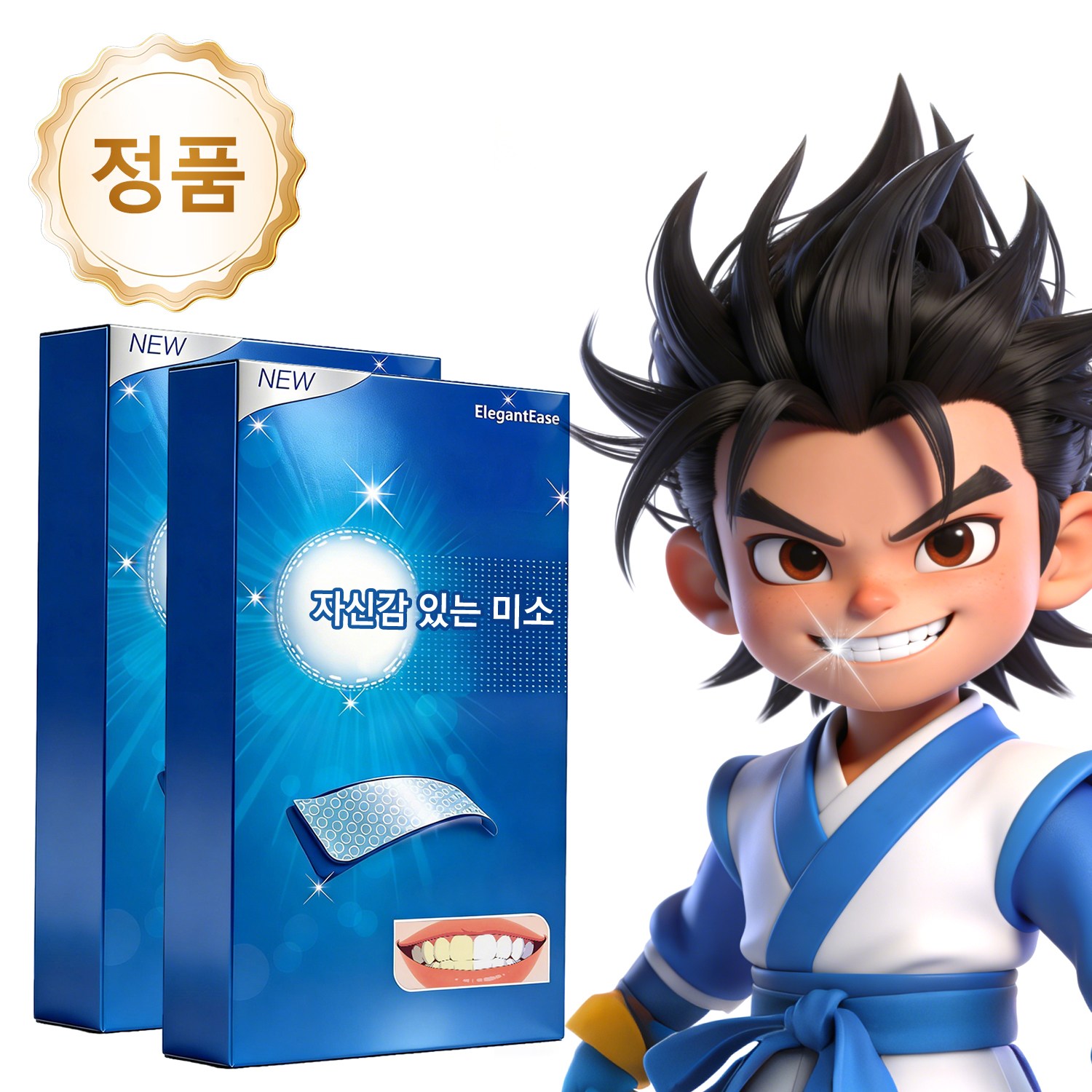 [국내배송/당일출고]치아광택 업 치아투명도 개선 패치 민감 치아용 안전 성분 광채 지속 유지, 2개 22,690원