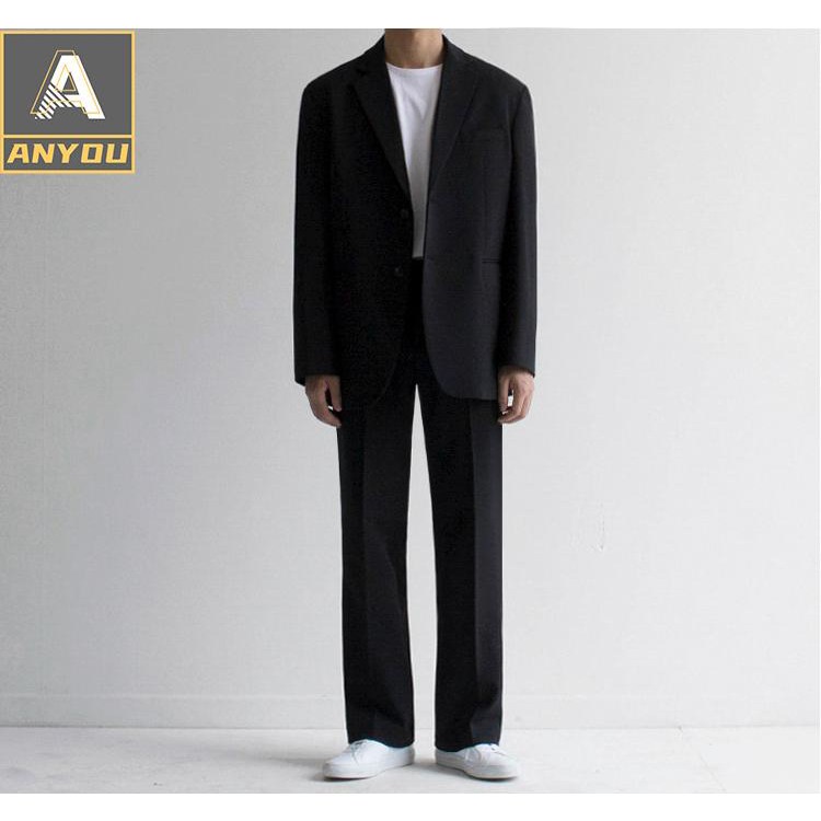 ANYOU 남성용 정장세트 수트 자켓 + 긴바지 세트 56,860원