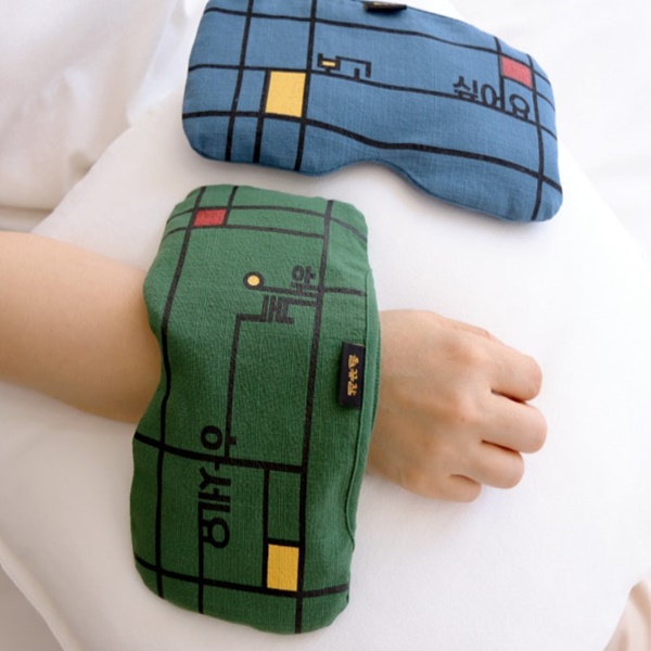 들꽃잠 진심 눈 찜질팩 팥 찜질 +겉커버 온열 안대 36,200원