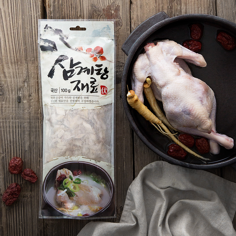 몸에조화 삼계탕재료 3,200원