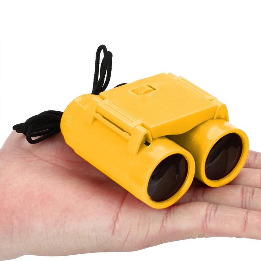 (당일발송) 이지유 어린이 쌍안경 탐구활동 망원경 미니 옐로우, 1개 6,800원